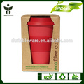 promotional coffee cup eco bamboo coffee mug with nice packing